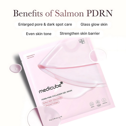 MEDICUBE - PDRN Pink Collagen Gel Mask Single