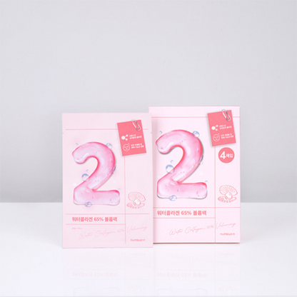 NUMBUZIN No.2 Water Collagen 65% Voluming Sheet Mask (4ea)