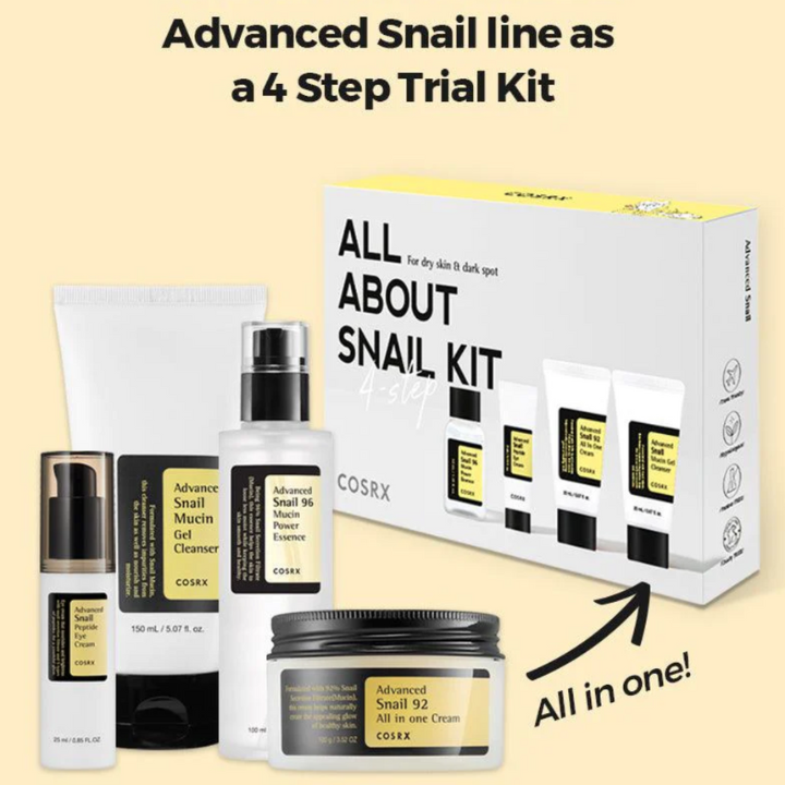 COSRX - All About Snail Kit (4pc Kit)