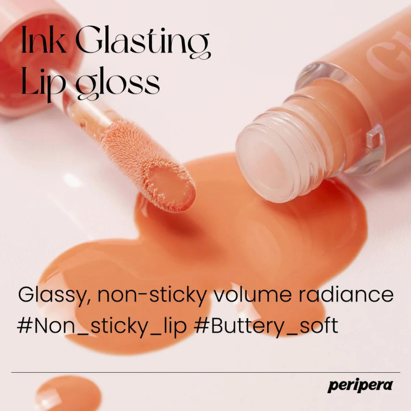 PERIPERA - Ink Glasting Lip Gloss - 003 Chilling Rosy