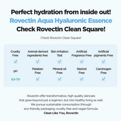 ROVECTIN Aqua Hyaluronic Essence 100ml