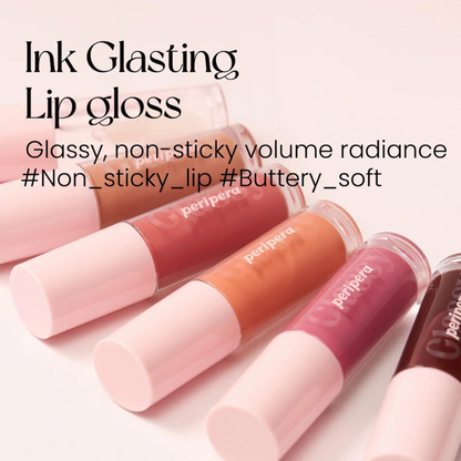 PERIPERA - Ink Glasting Lip Gloss - 003 Chilling Rosy