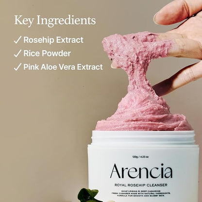 ARENCIA - Fresh Royal Rosehip Cleanser 120g