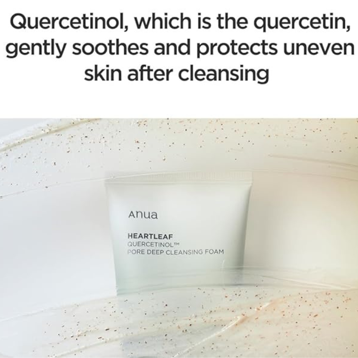 ANUA Heartleaf Quercetinol Pore Deep Cleansing Foam 150ml