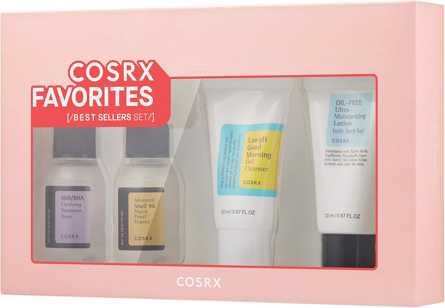 COSRX - Favorites Best Sellers Kit (4pc Kit)