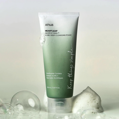 ANUA Heartleaf Quercetinol Pore Deep Cleansing Foam 150ml