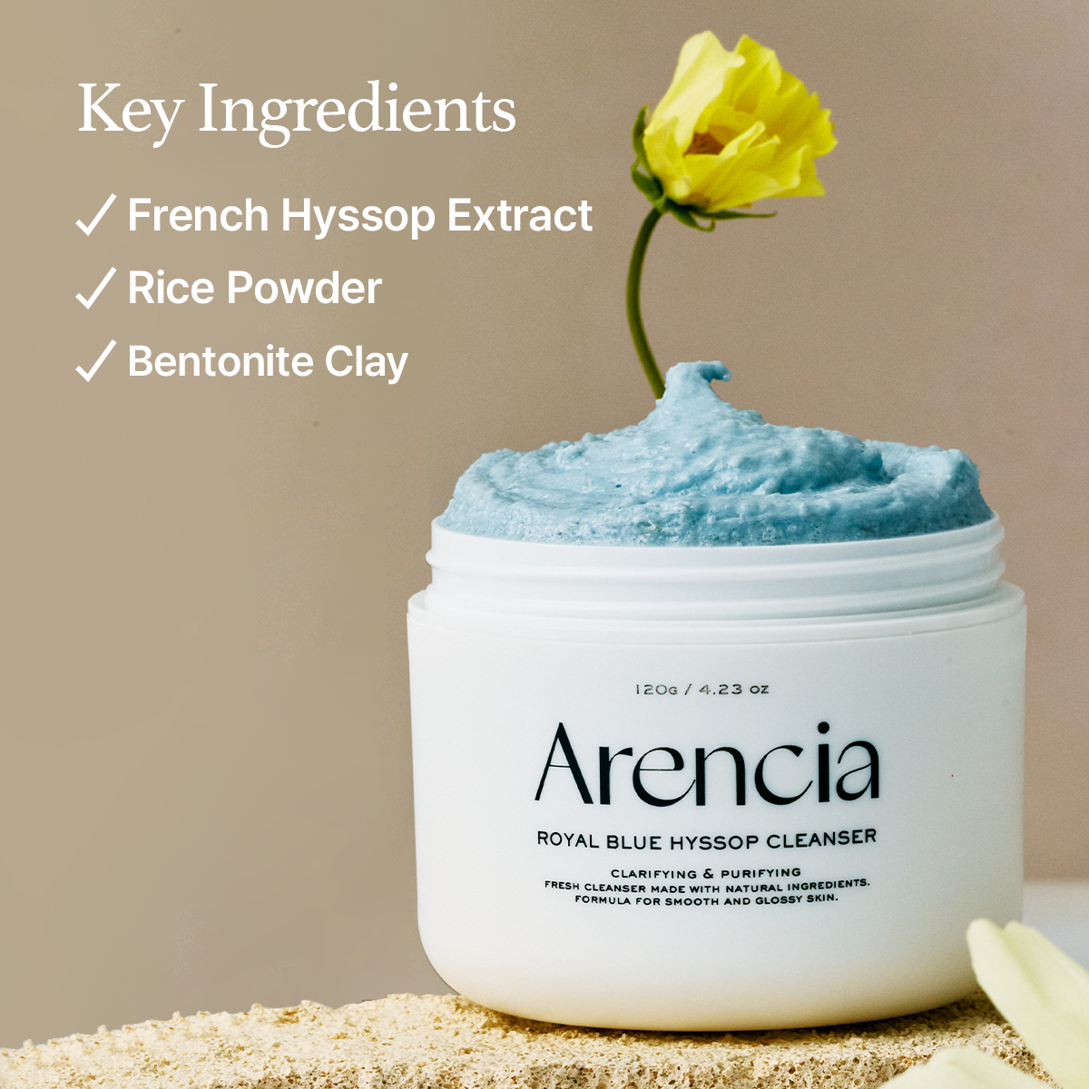 ARENCIA - Blue Hyssop Cleanser 120g