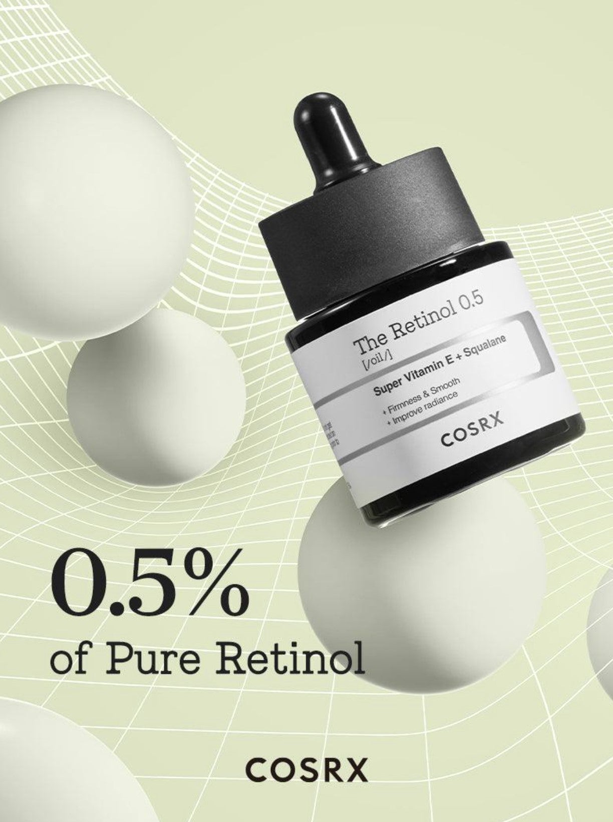 COSRX The Retinol 0.5 Oil - 20ml