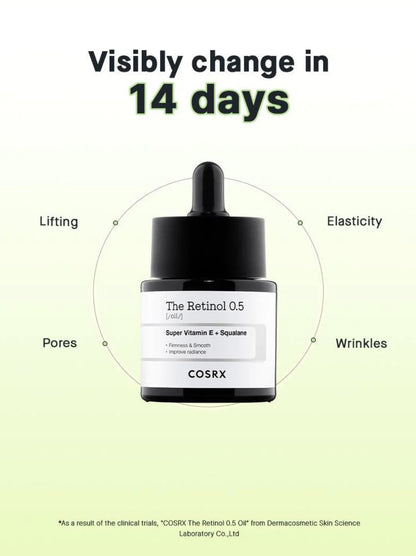 COSRX The Retinol 0.5 Oil - 20ml