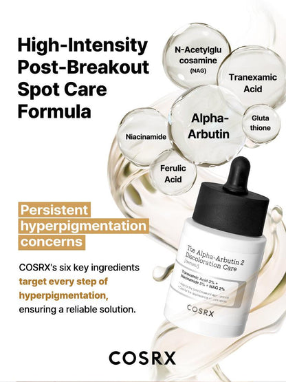 COSRX - The Alpha-Arbutin 2 Discolouration Care Serum 50ml