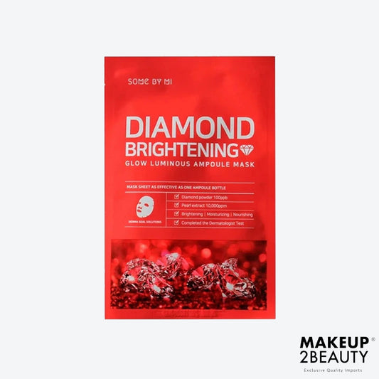 SOME BY MI Diamond Brightening Glow Luminous Ampoule Mask 10each