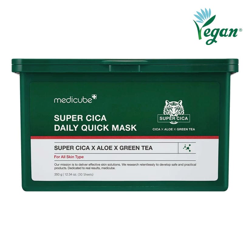 MEDICUBE - Super Cica Daily Quick Mask 30 Mask/Box