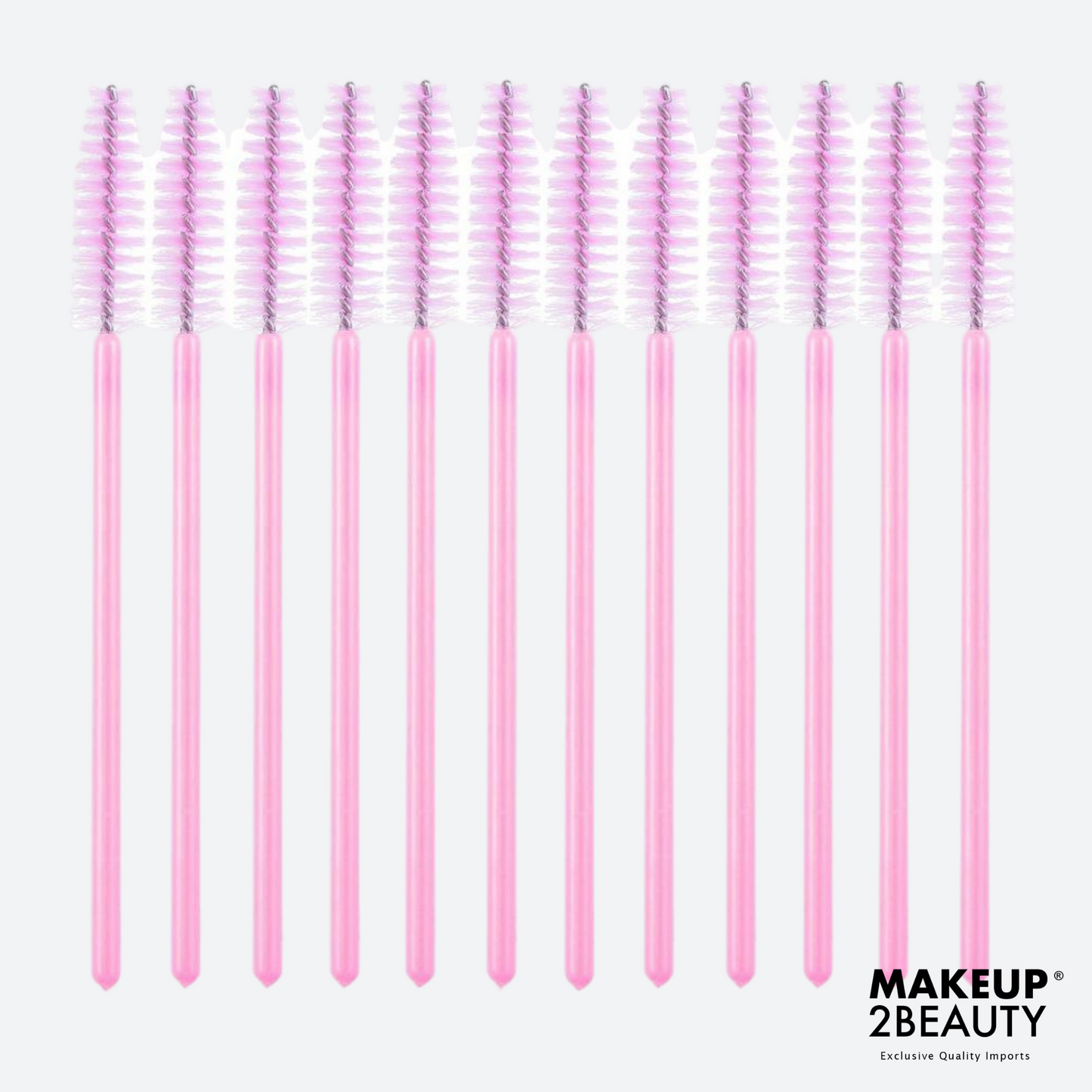 Disposable Lash Brush Pink - 50 pack