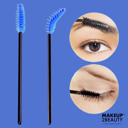 Disposable Lash Brush Blue - 50 pack