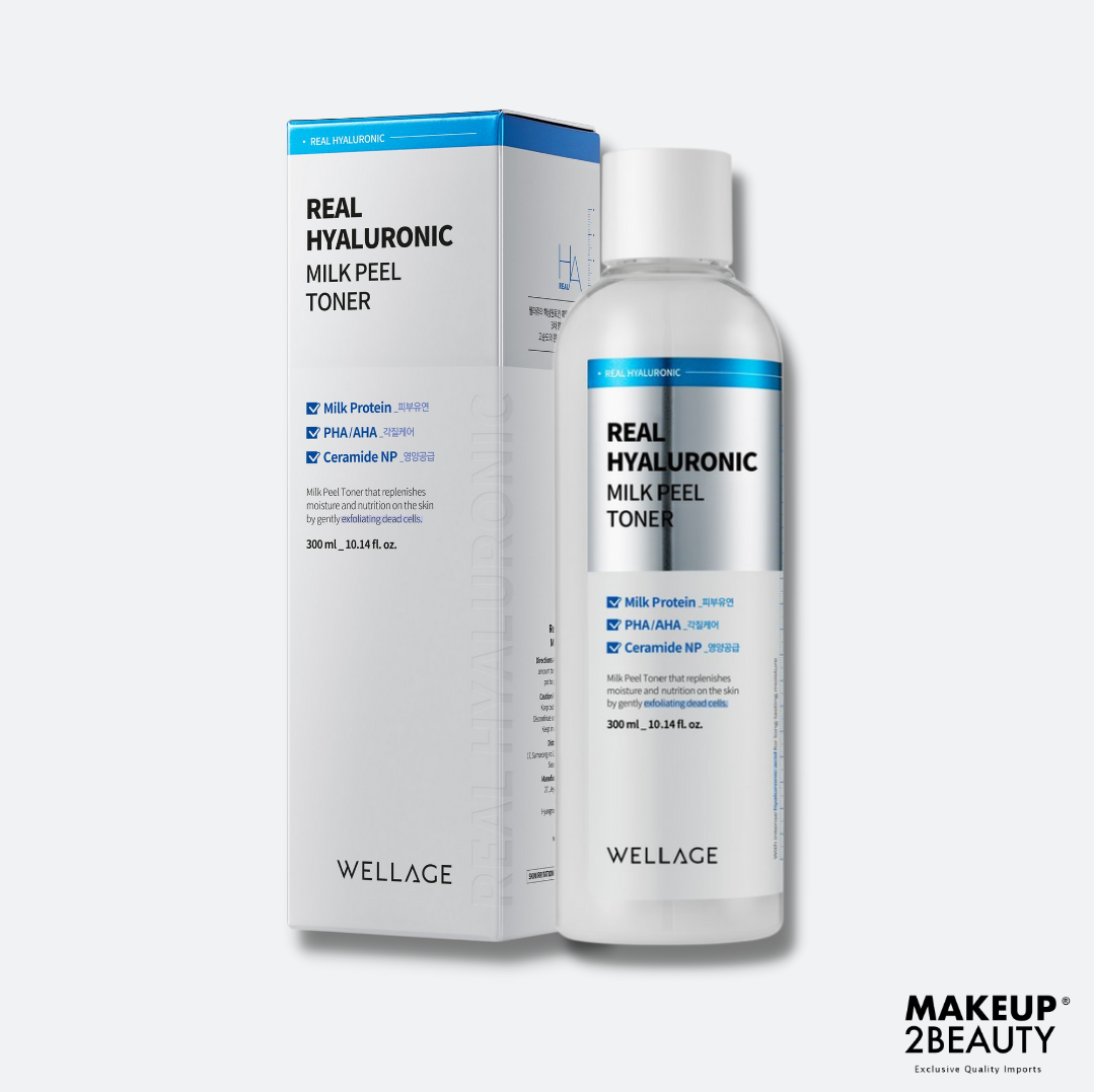 Wellage Real Hyaluronic Milk Peel Toner