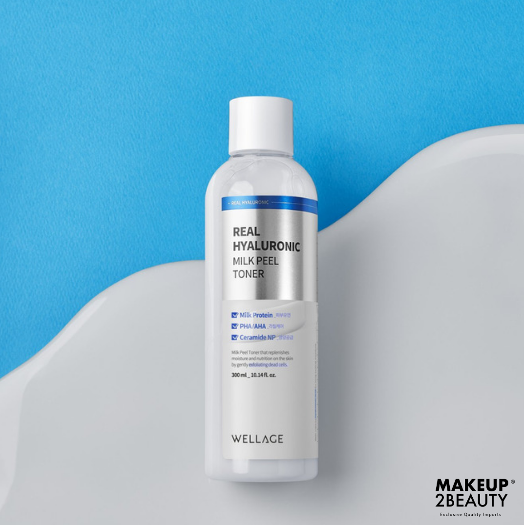 Wellage Real Hyaluronic Milk Peel Toner